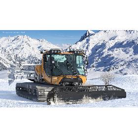 3D Snowy Groomer Snowcat Rigged